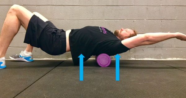 Foam Rolling The Back