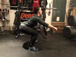 Weak Core in Squat