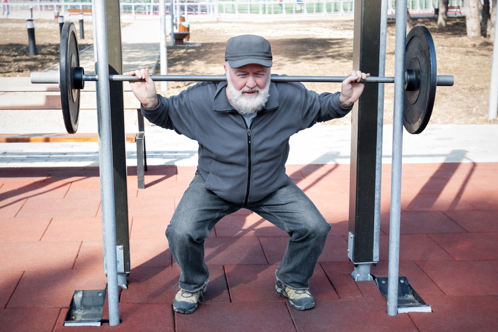 preventing sarcopenia, fitness over 50, squats