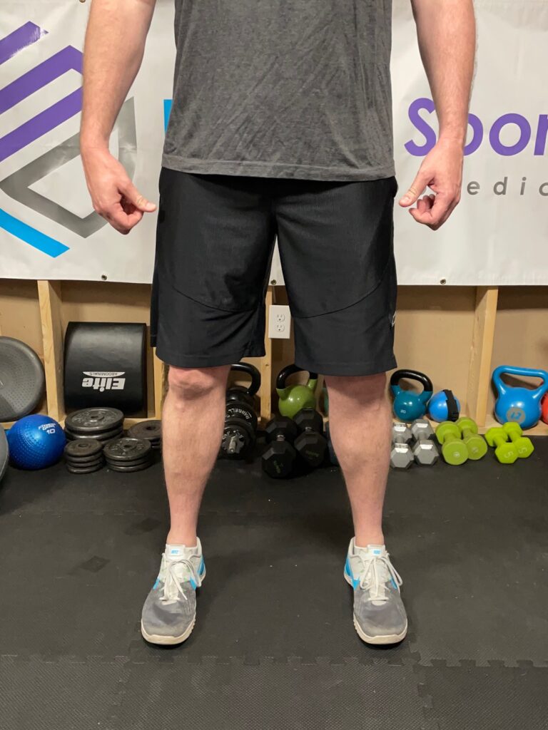 foot rotation squat