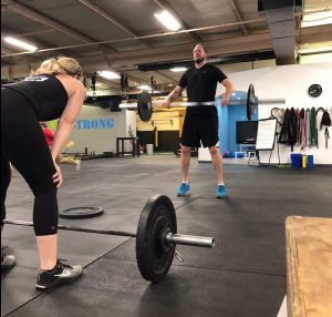 HIIT, Cleans, fatigue, positive self-talk