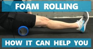 hamstring foam rolling