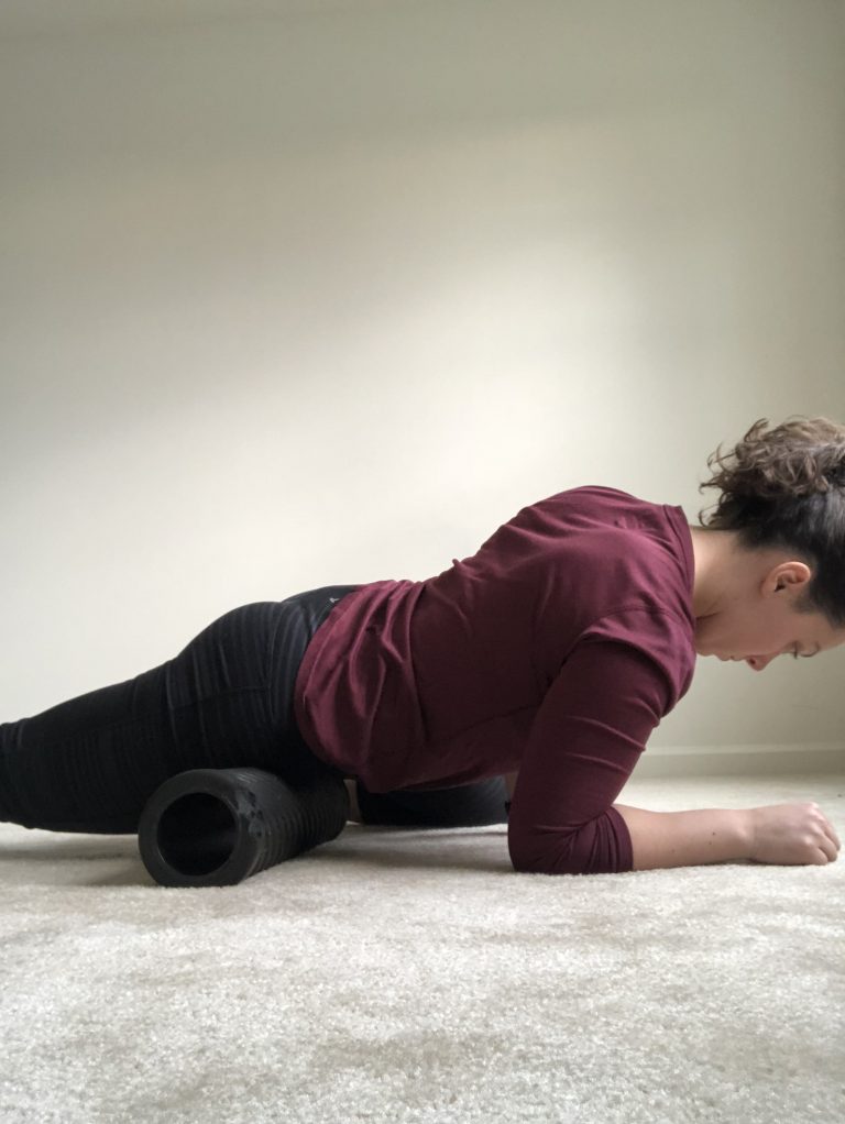 Foam Rolling Hip Flexors Larson Sports and Orthopaedics