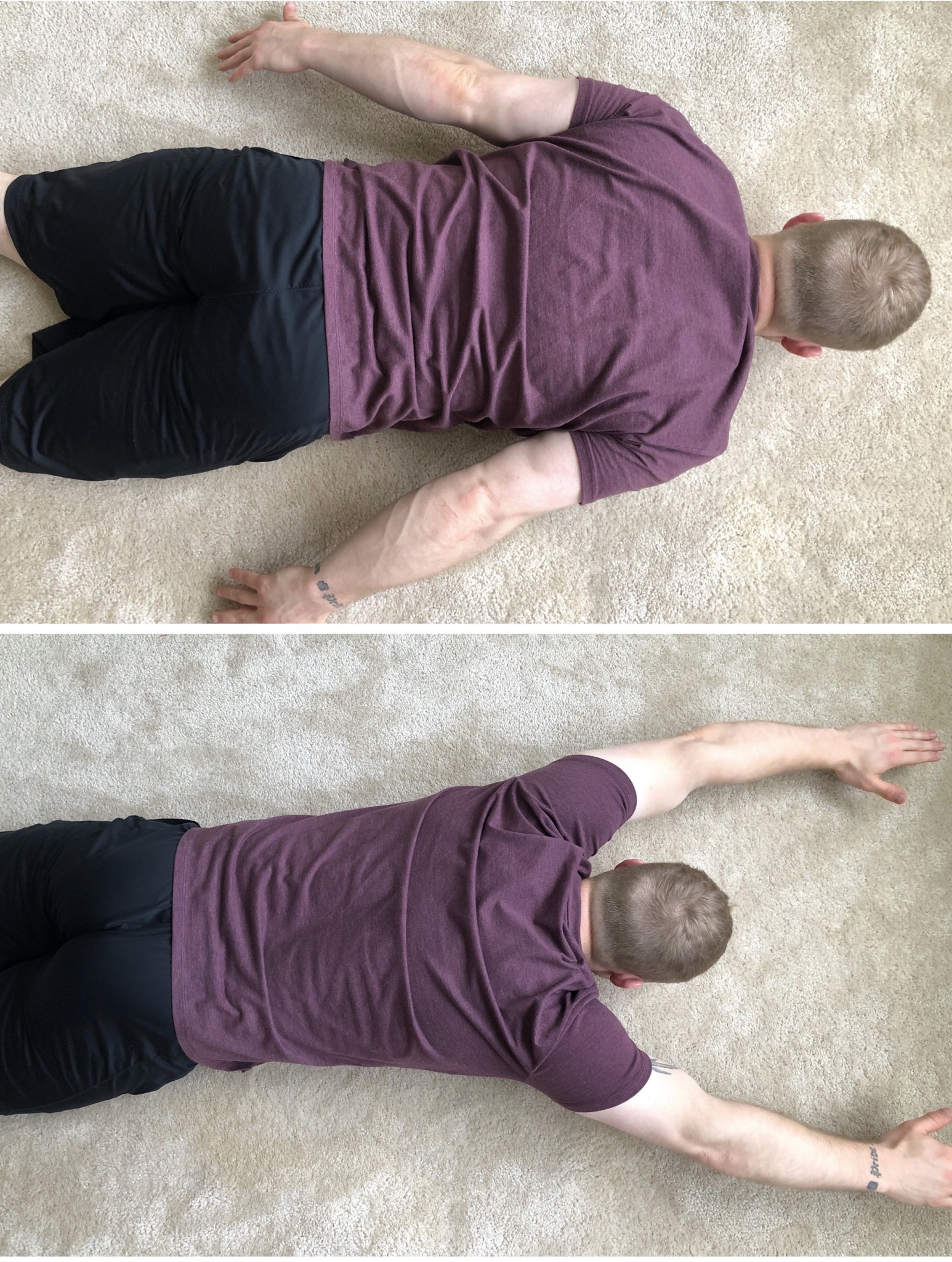 Reverse Snow Angels Larson Sports and Orthopaedics